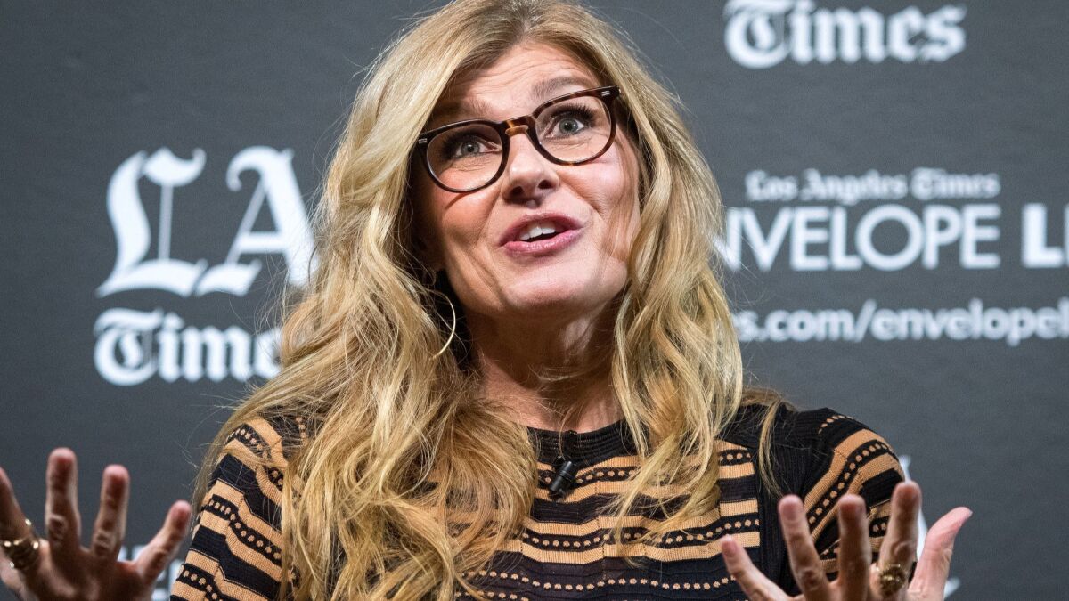 Connie Britton at the L.A. Times Envelope Live screening of Dirty John at the Montalbán.