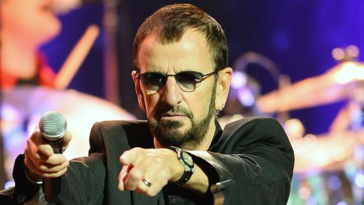 Ringo Starr's new LP includes a collaboration with fellow former Beatle Paul McCartney.