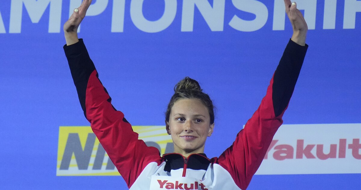 Canada says goodbye to World Swimming Championships with 11 medals