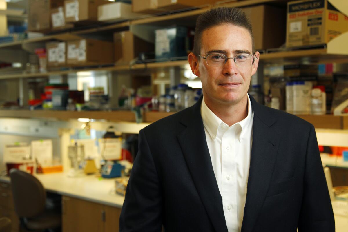 UCSD professor Rob Knight is a world leader in the study of the microbiome.