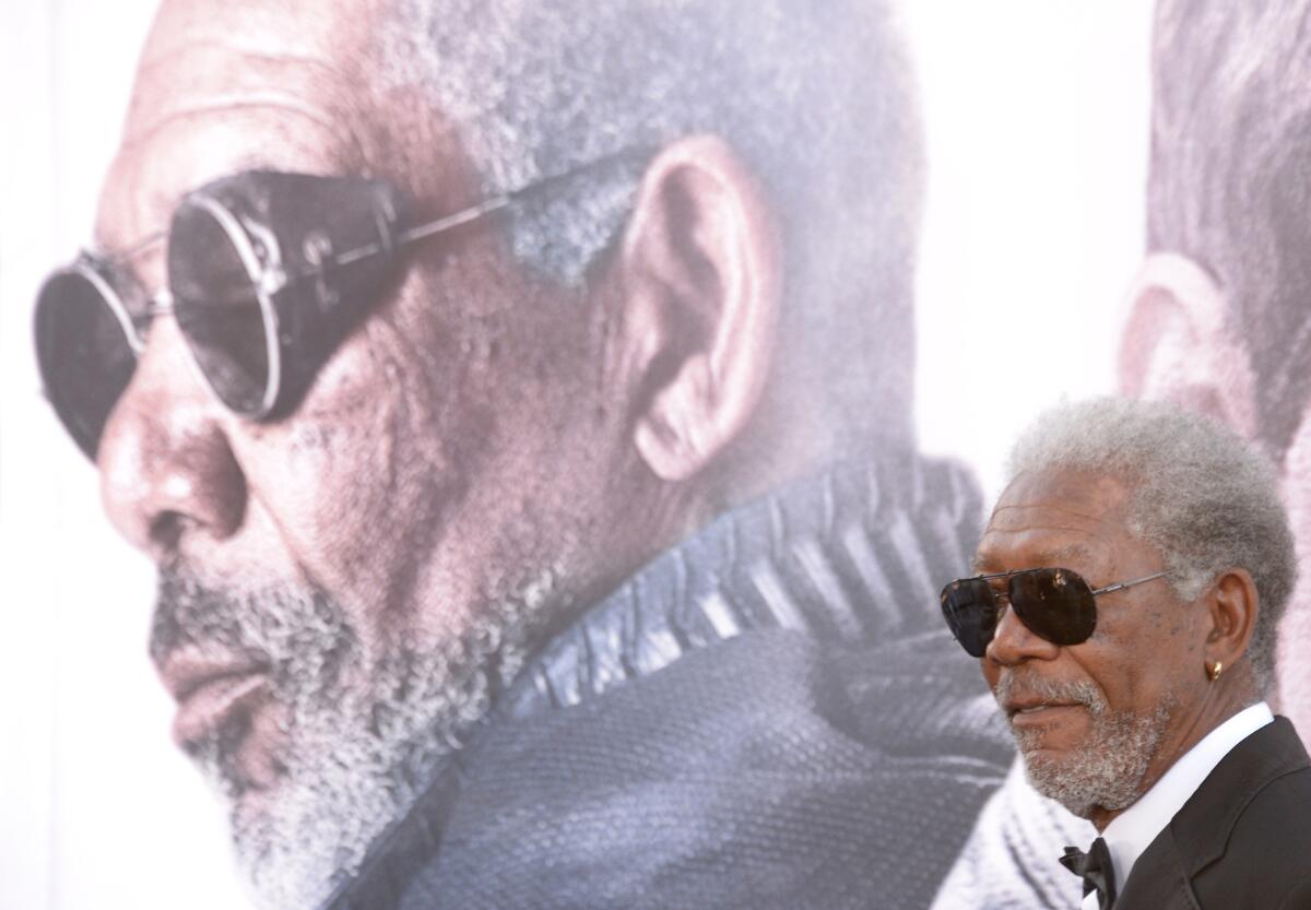 Actor Morgan Freeman made an appearance on the "Ask Me Anything" section of the website Reddit in early April to promote his film "Oblivion."