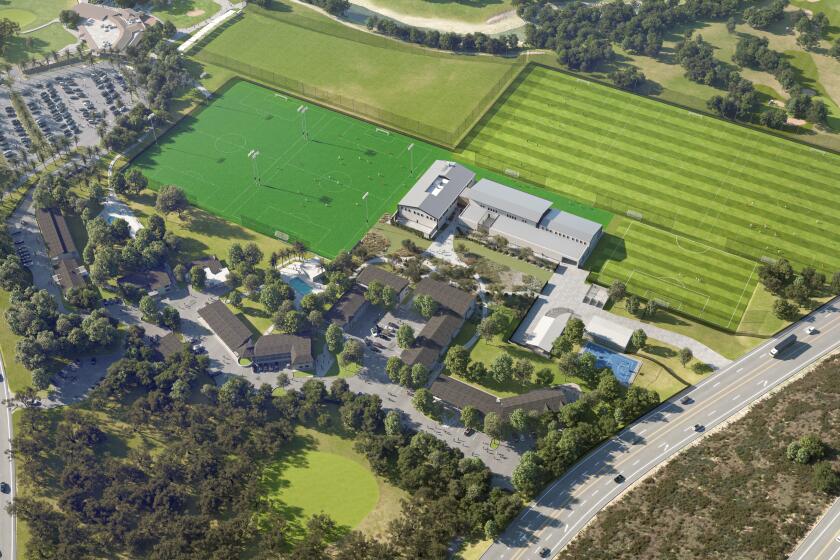 An aerial rendering of the San Diego MLS training complex