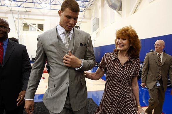 Blake Griffin and parents