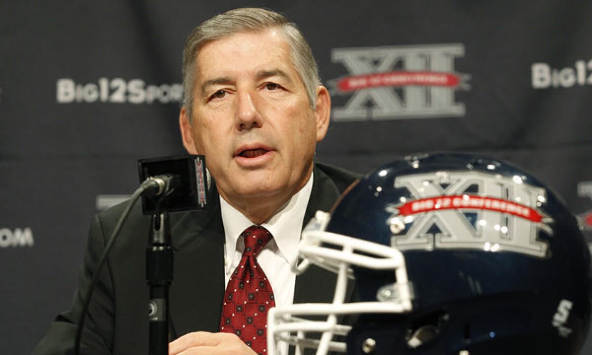 Big 12 Commissioner Bob Bowlsby sees a a break from the NCAA by the Big Five conferences as a last resort.