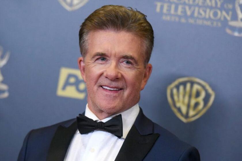 Alan Thicke is shown April 2015 at the 42nd annual Daytime Emmy Awards at Warner Bros. Studios.