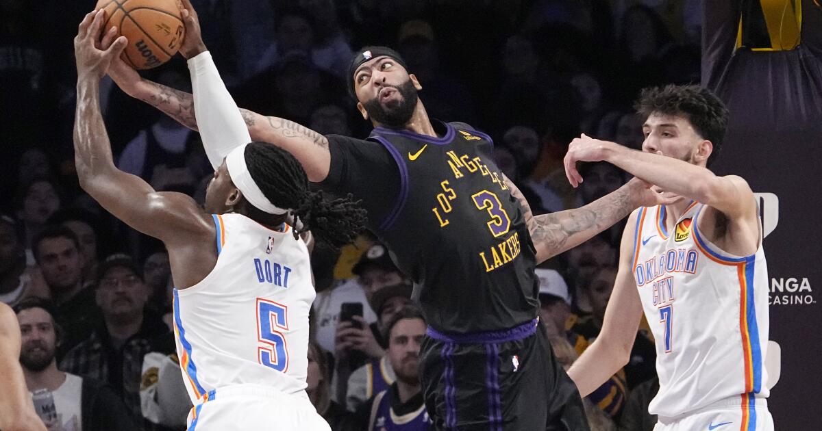 Anthony Davis reste productif et donne aux Lakers une victoire nécessaire