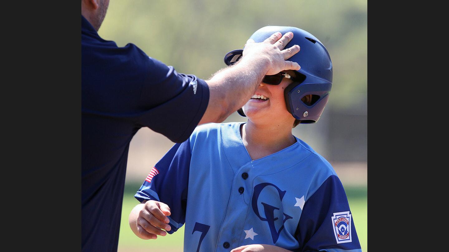 Photo Gallery: Crescenta Valley 11-year-old majors beats Vaqueros in District 16 Little League championship