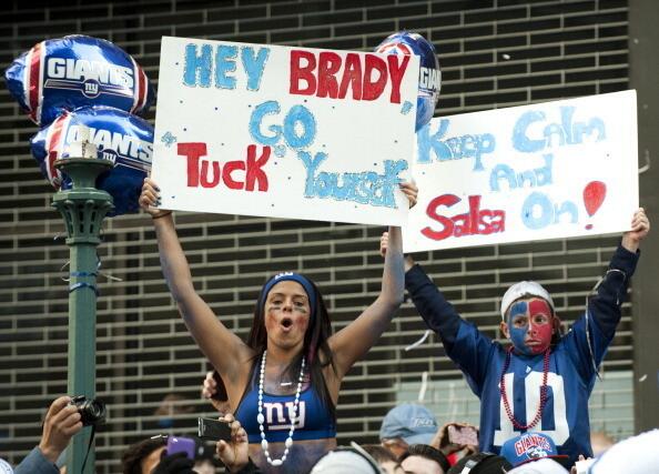 New York Giants Super Bowl victory parade