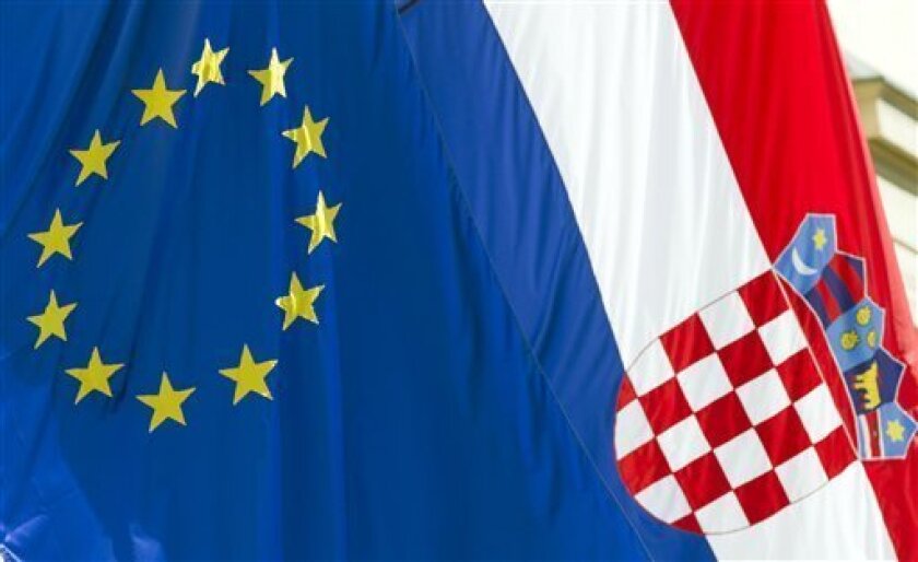 Croatia Eu Hopes May Be Set Back By Debt Crisis The San