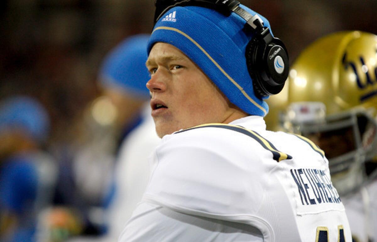 Quarterback Jerry Neuheisel is the most experienced of the reserves at UCLA.