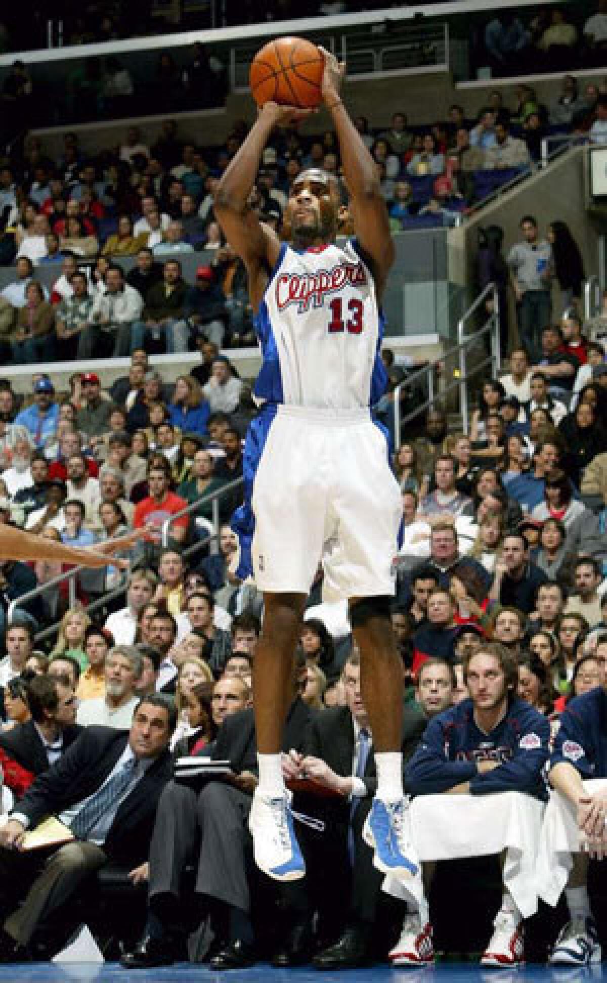 Quinton Ross with the Clippers in 2006.