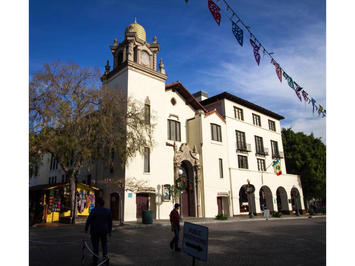Dec. 9, 2015: The Plaza Methodist Church at Los Angeles Plaza Historic District.