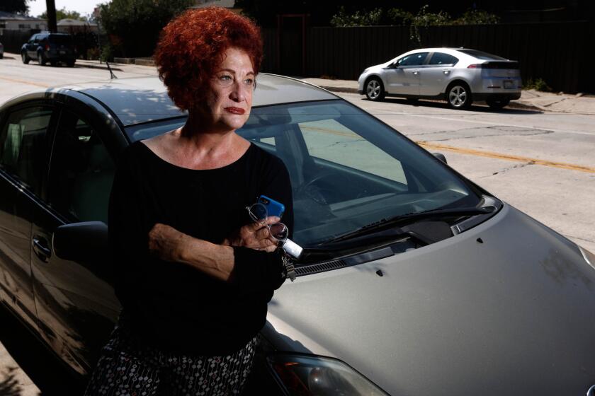 Penny Peyrot of Silver Lake had the converter stolen from her 2008 Prius late last year.