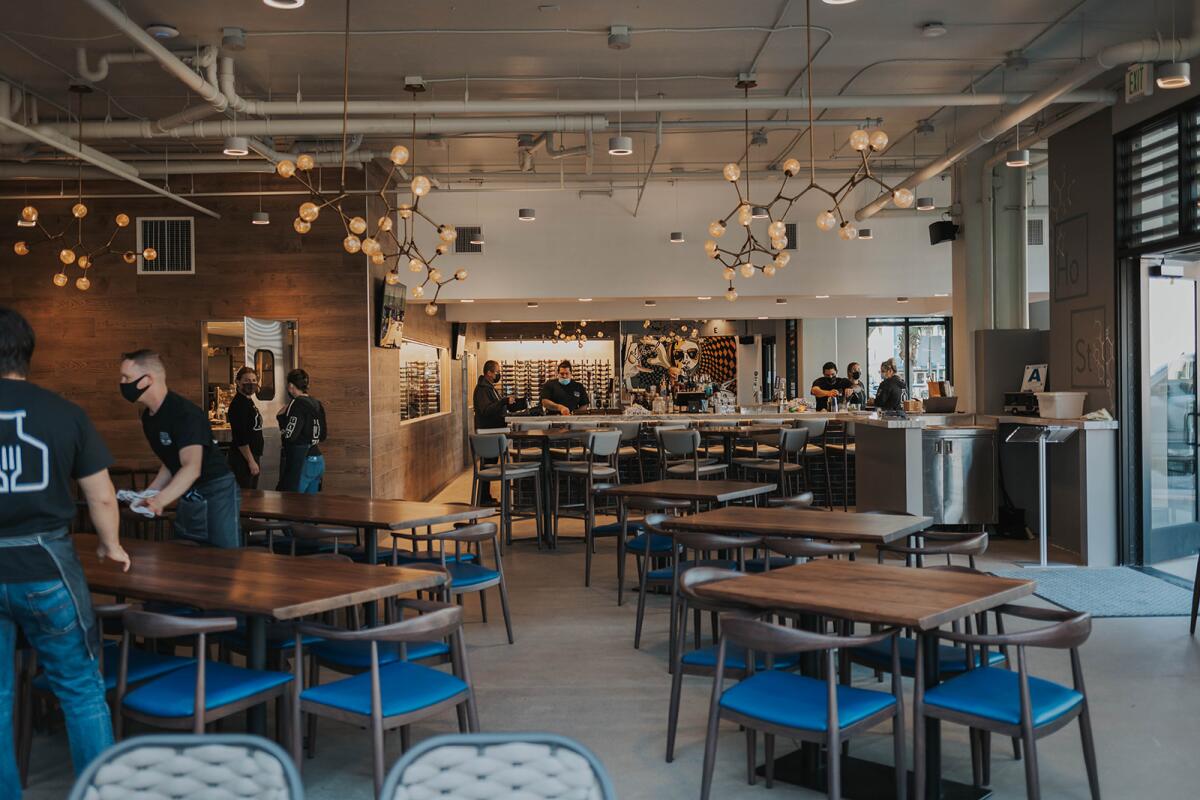 The interior of The Lab Collaborative in Oceanside