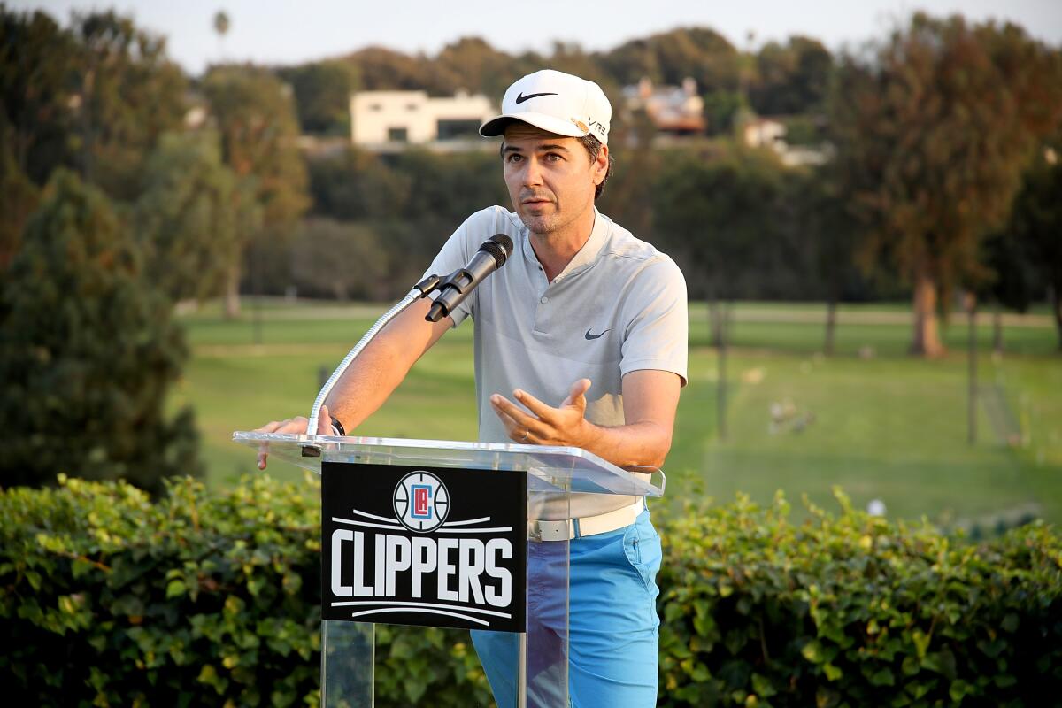 Brian Sieman attends the Clippers Foundation Charity Golf Classic in Pacific Palisades on October 24, 2016.