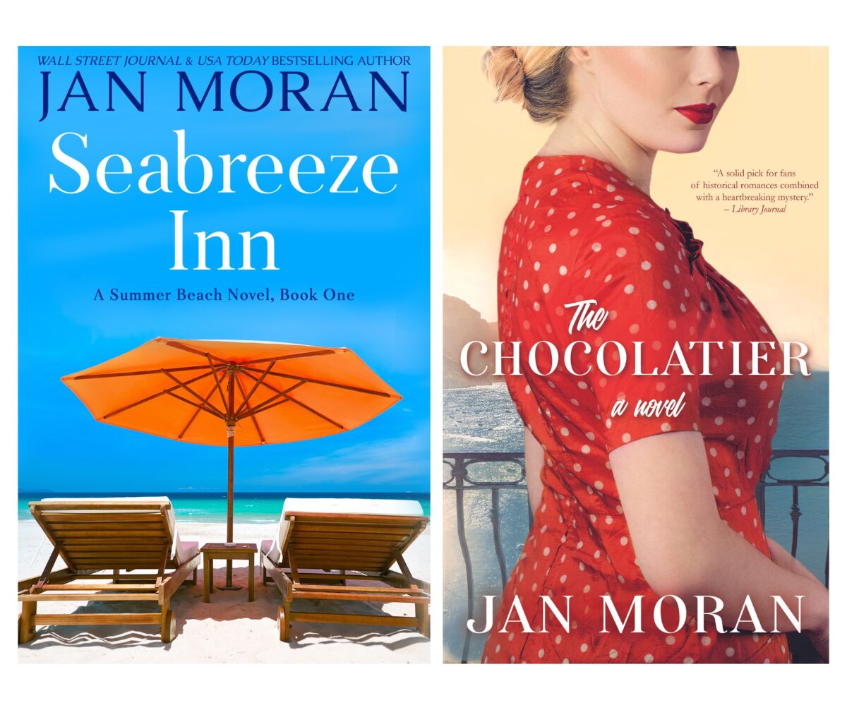 Books by Rancho Santa Fe author Jan Moran.
