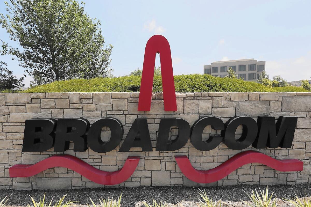 Broadcom Corp., the Irvine chip maker, has agreed to be bought by rival Avago Technologies Ltd. for $37 billion. The deal is not even in the top 10 global mergers announced this year.