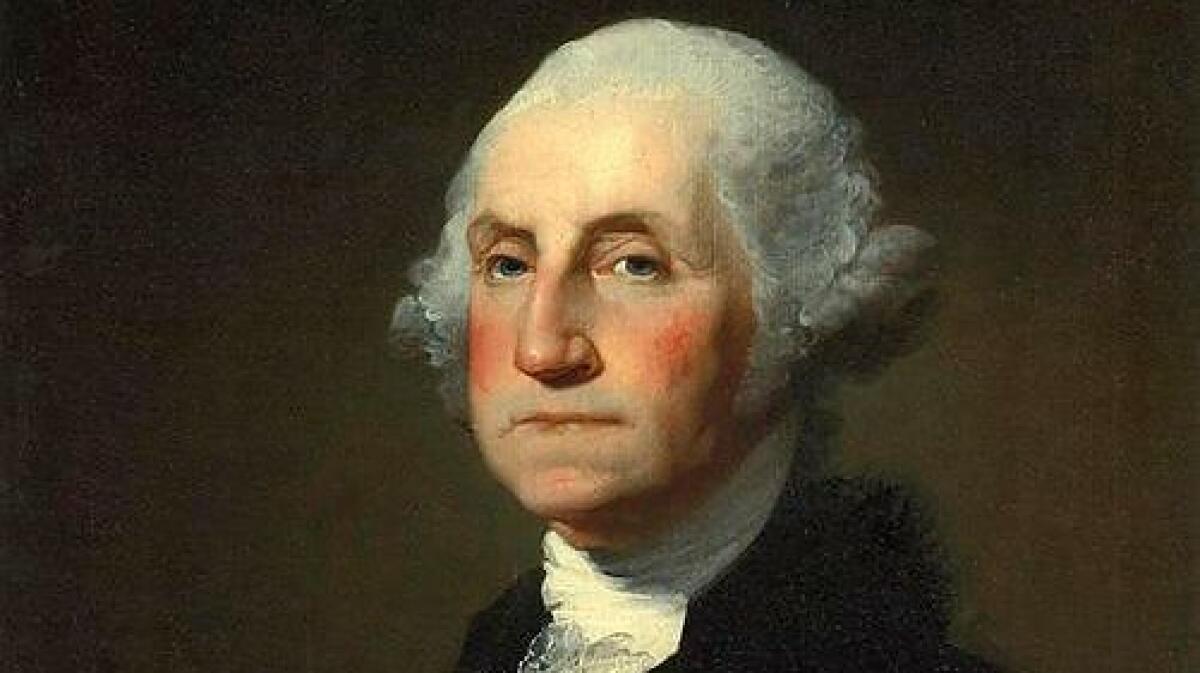 Gilbert Stuart's portrait of George Washington. (Gilbert Stuart Williamstown)