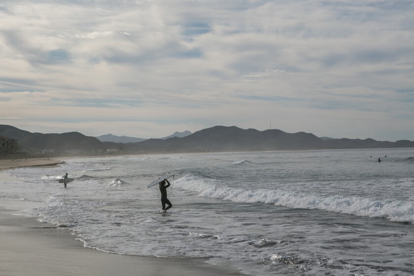 A beach in Baja California Sur.