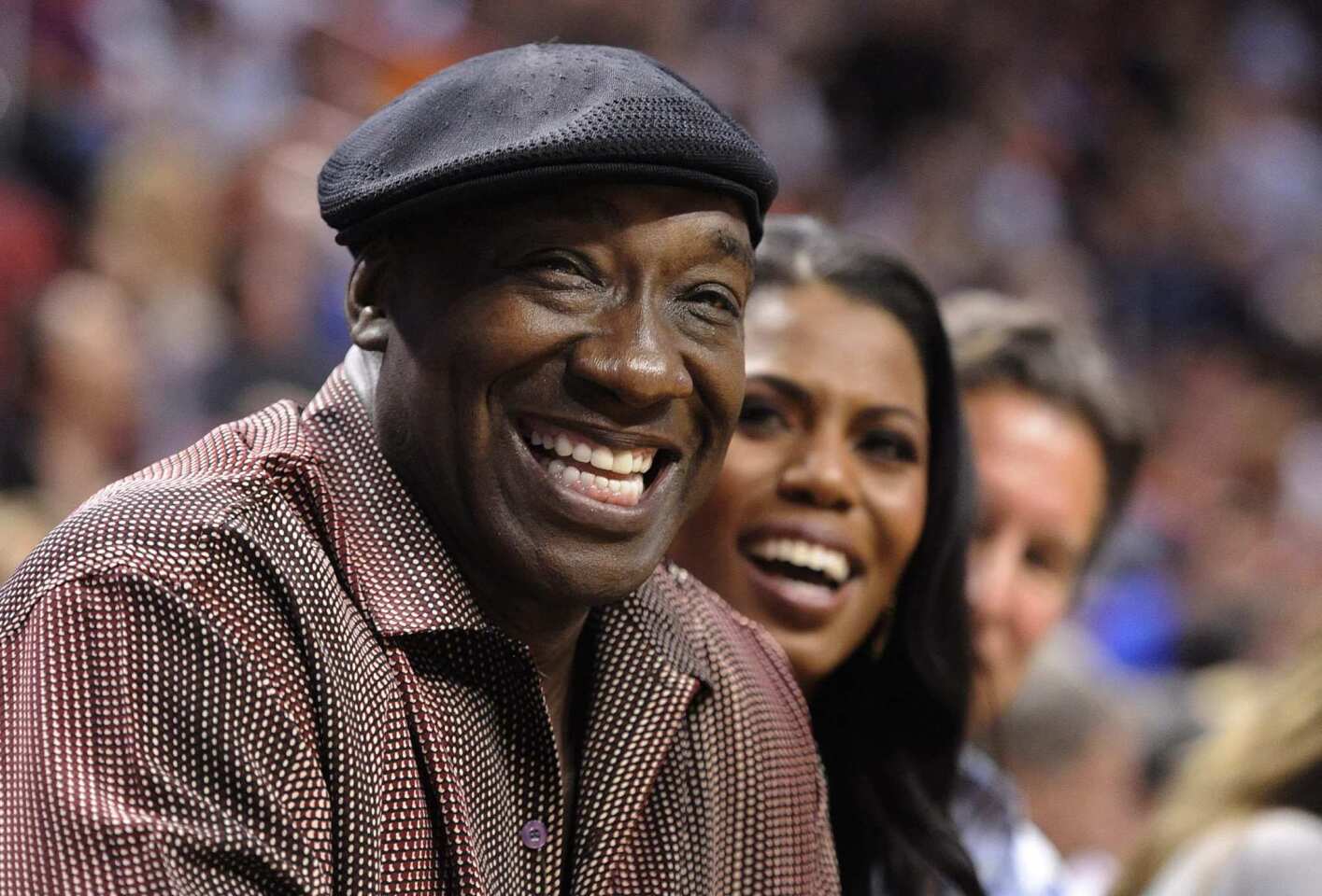 Michael Clarke Duncan in 2011 at a New York Knicks-Miami Heat game at the American Airlines Arena in Miami.