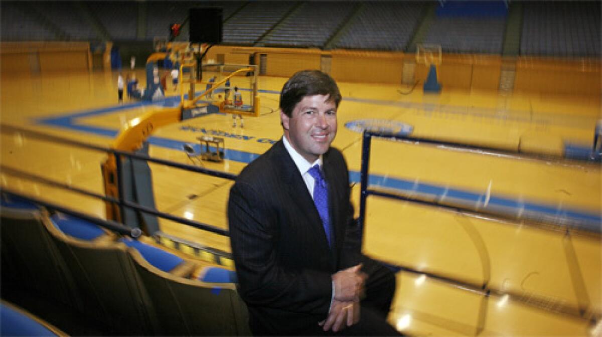 UCLA: Matthew Pauley, whose grandfather made a key donation that helped build the arena, says  the building itself doesnt live up to todays standards of what spectators expect.