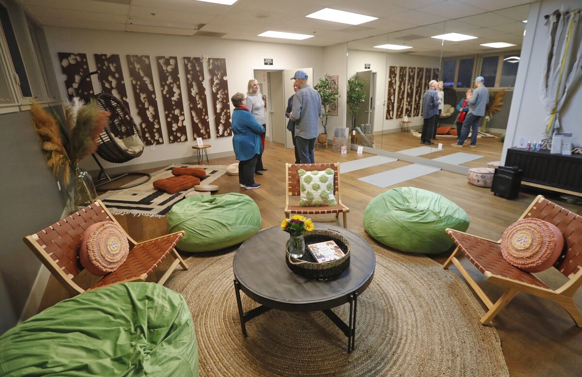 The well space at the Boys & Girls Club of Laguna Beach on Thursday.