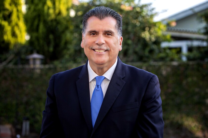 Former Long Beach Police Chief Robert Luna is running for L.A. County sheriff. 