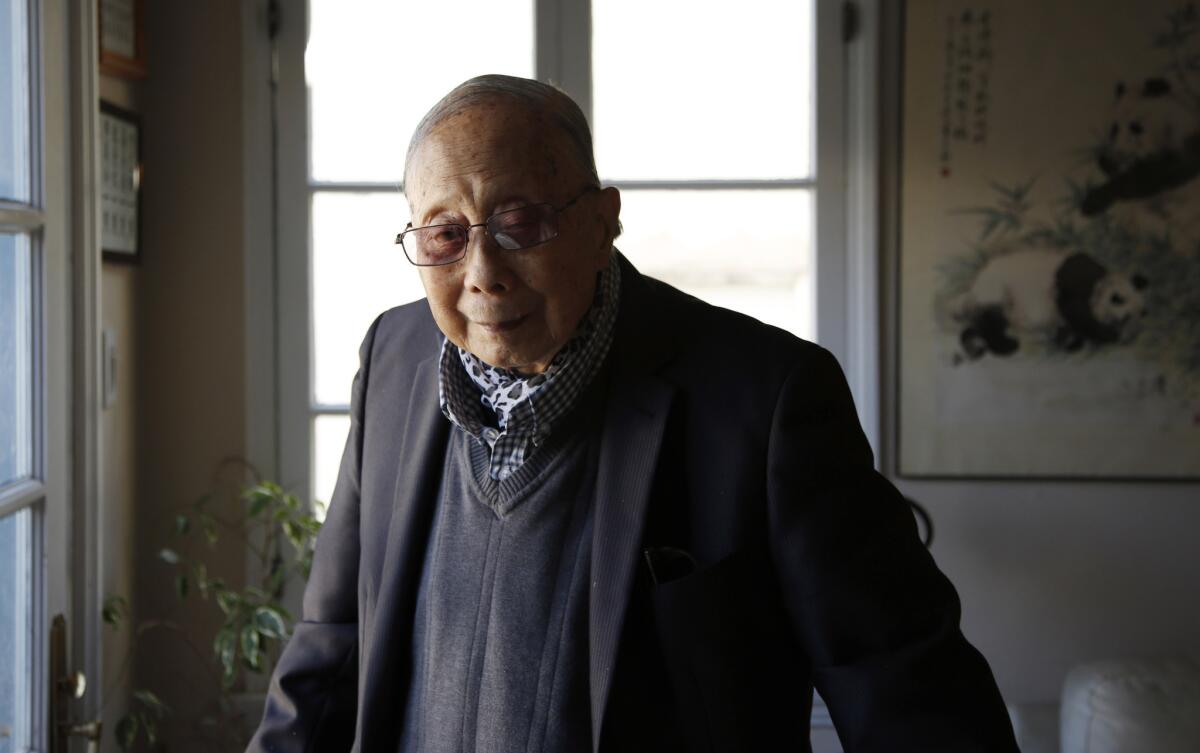 Author C.Y. Lee in his home office in Little Ethiopia in Los Angeles.