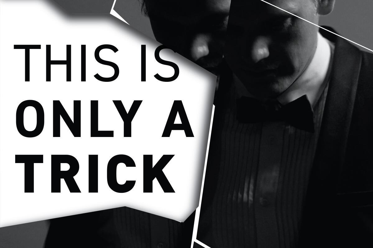 A magic poster for "This is Only a Trick"