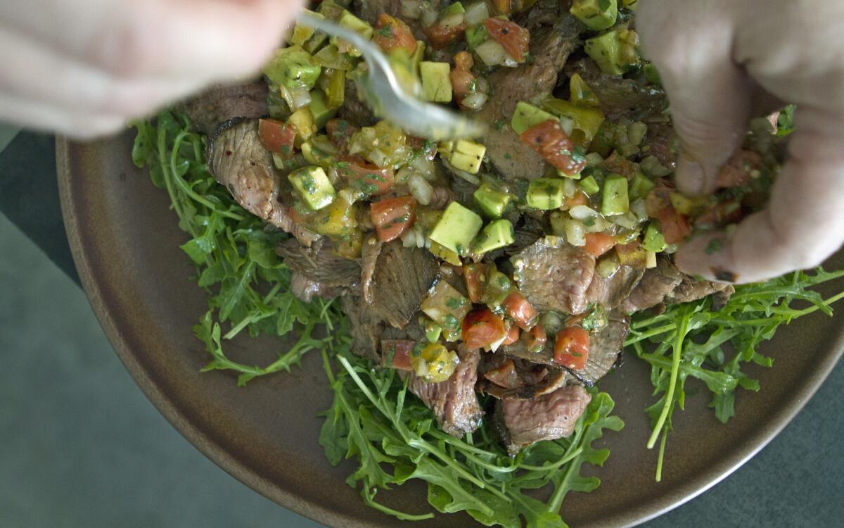 Tim Hollingsworth's tri-tip salad