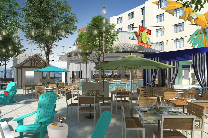 Hotel Solamar in East Village is undergoing a rebranding as San Diego's first Margaritaville resort.
