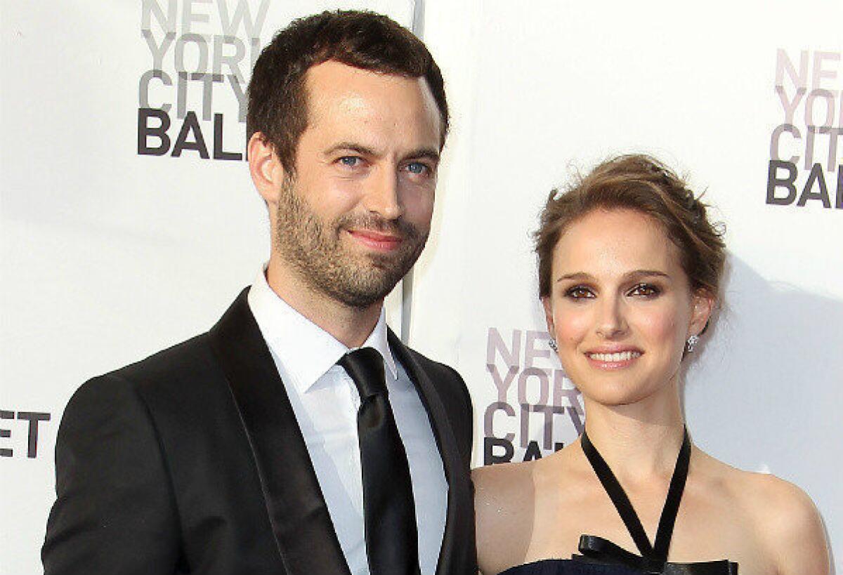 Benjamin Millepied and Natalie Portman at New York City Ballet's 2012 Spring Gala performance in New York, in May.
