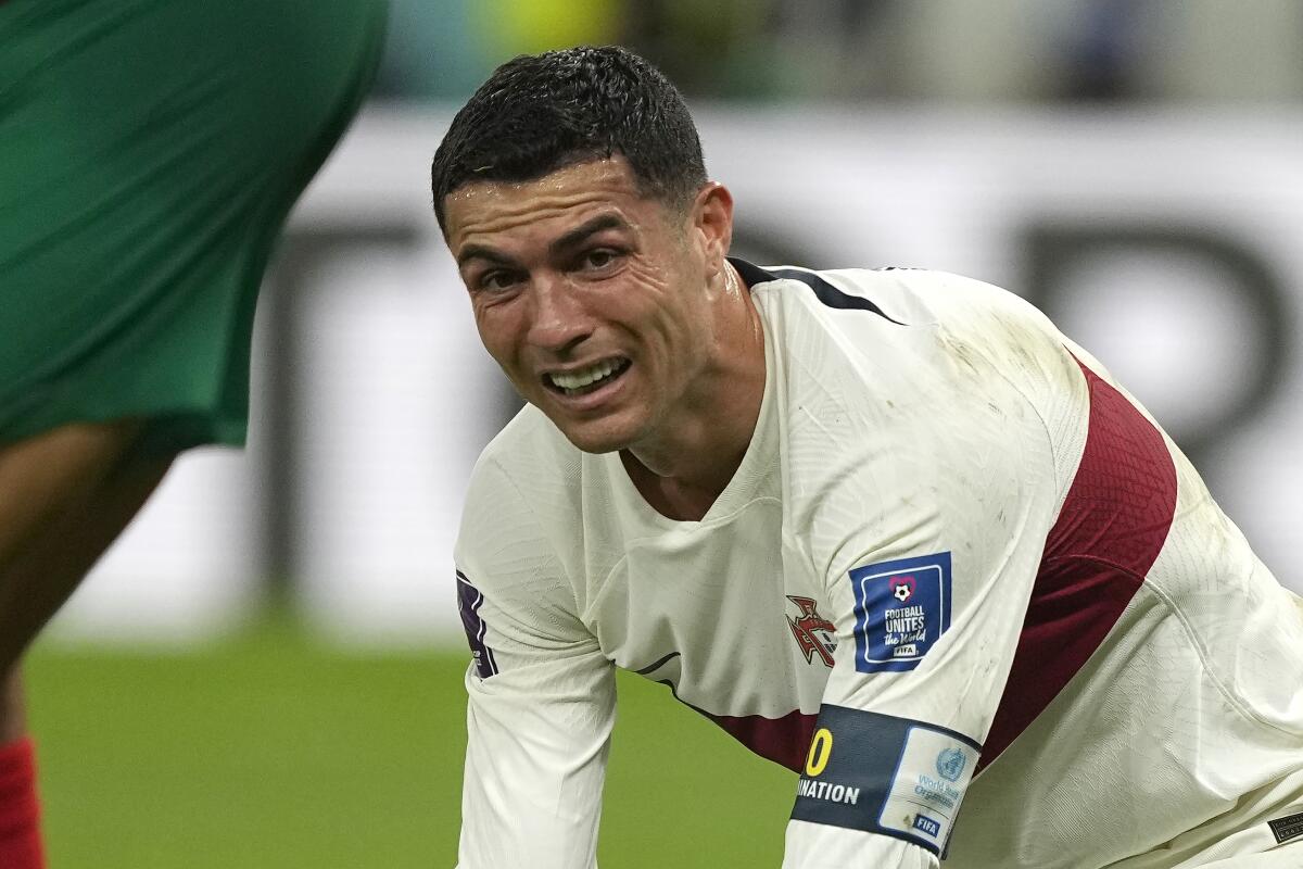El atacante portugués Cristiano Ronaldo