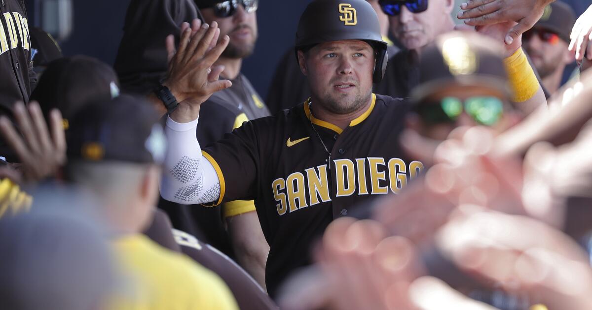 Talking with  Padres DH Luke Voit - The San Diego Union-Tribune