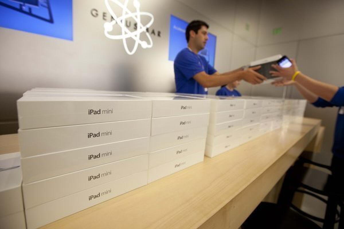 Uncertainty over the sales of Apple products sent the stock plunging.