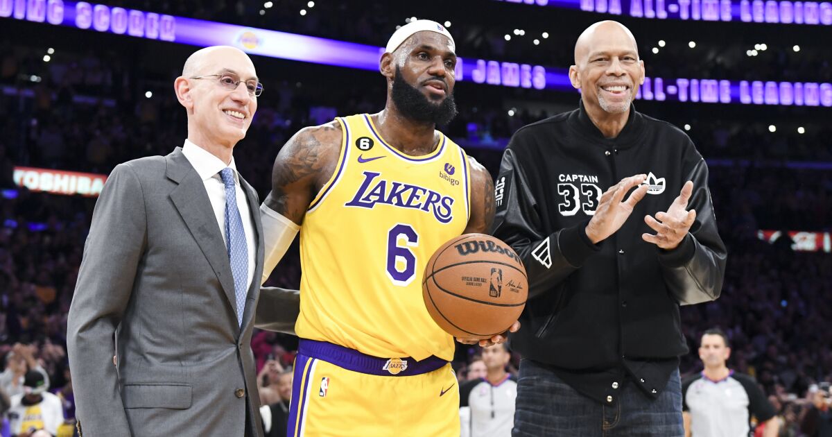 LeBron James, not Michael Jordan, is greatest player in NBA history - Los Angeles Times