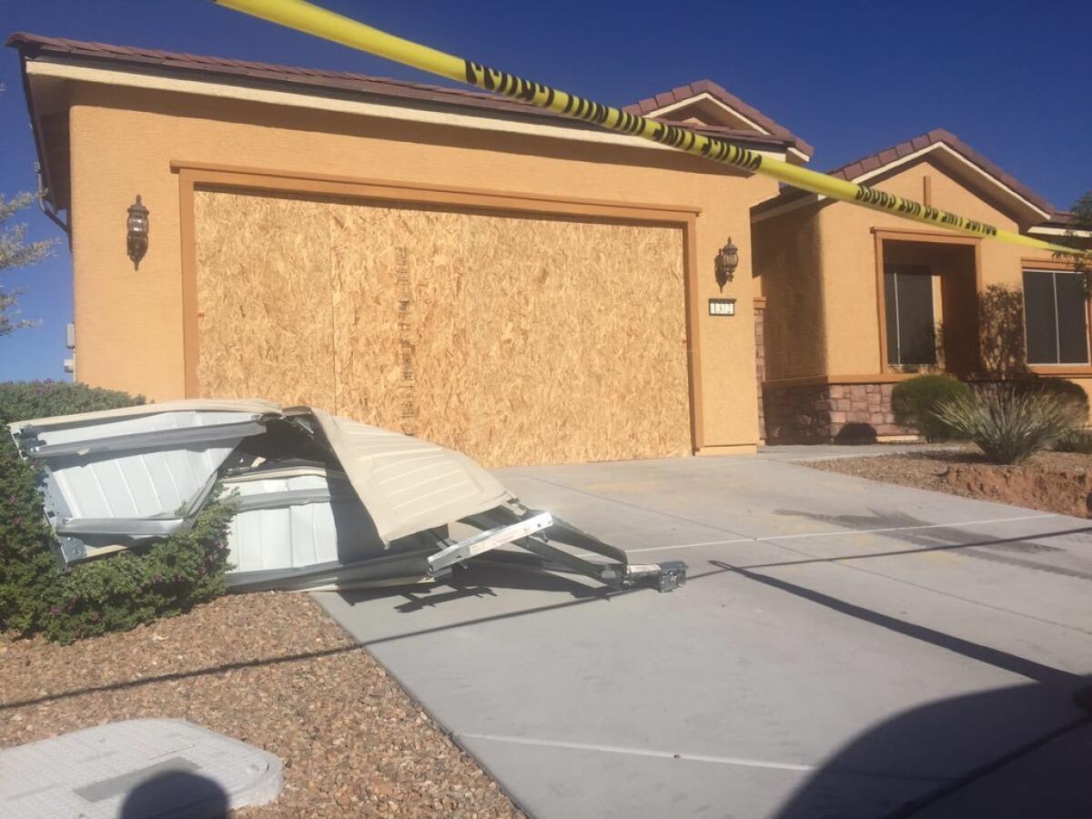 Stephen Paddock's Nevada home.