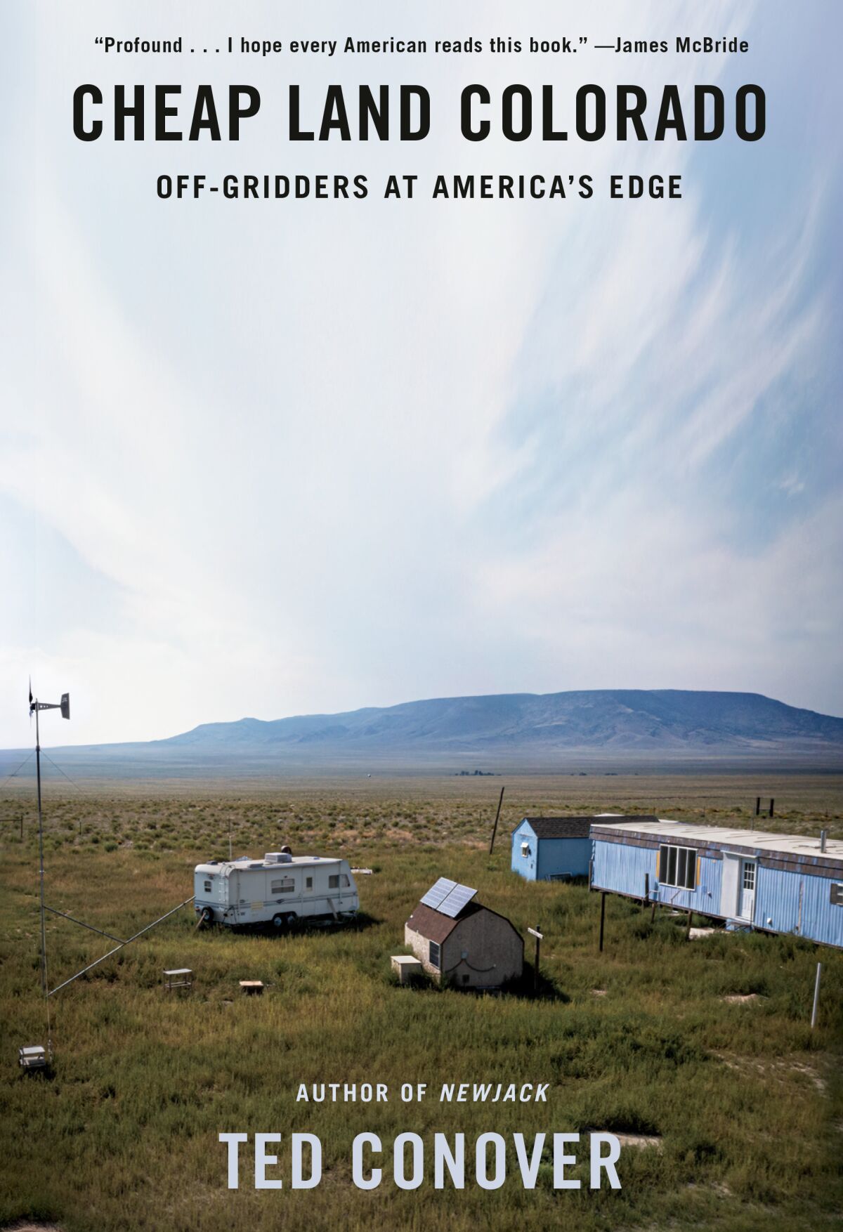 'cheap country Colorado," by Ted Conover