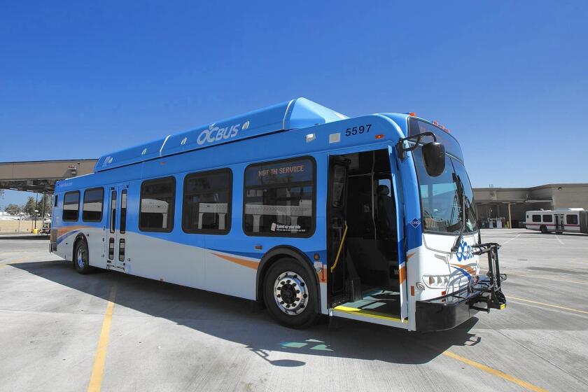 The new OCTA bus design.
