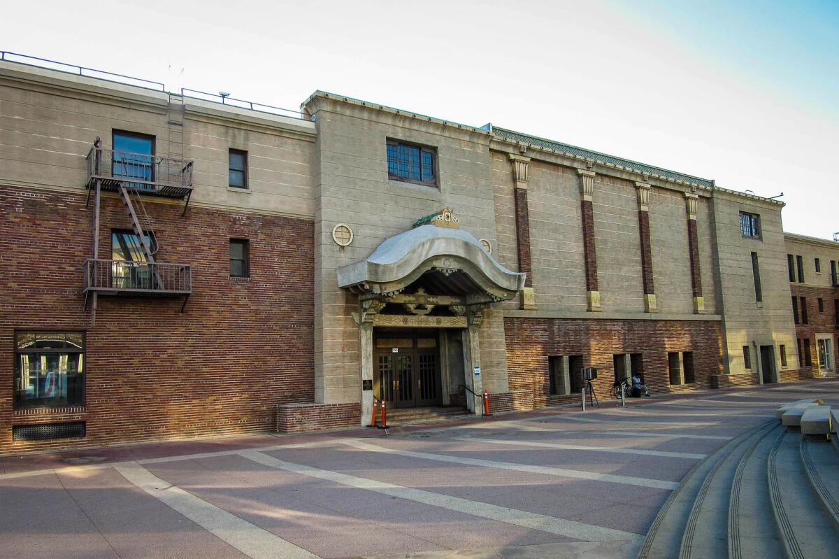 July 22, 2015: The former Hompa Hongwanja Buddhist Temple in Little Tokyo is now part of the Japanese American National Museum.