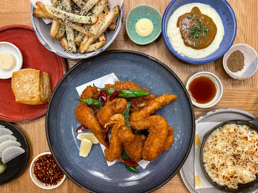 Chicken wings from Go Go Bird.