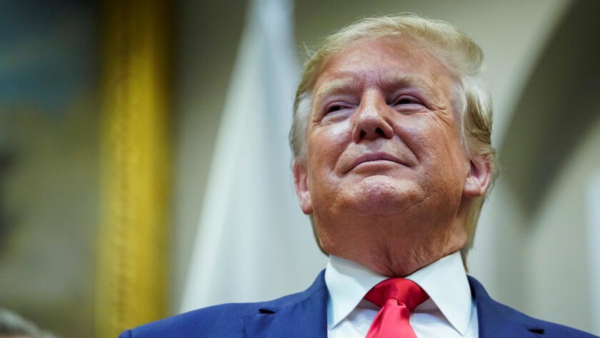 El ex presidente de EEUU, Donald Trump.