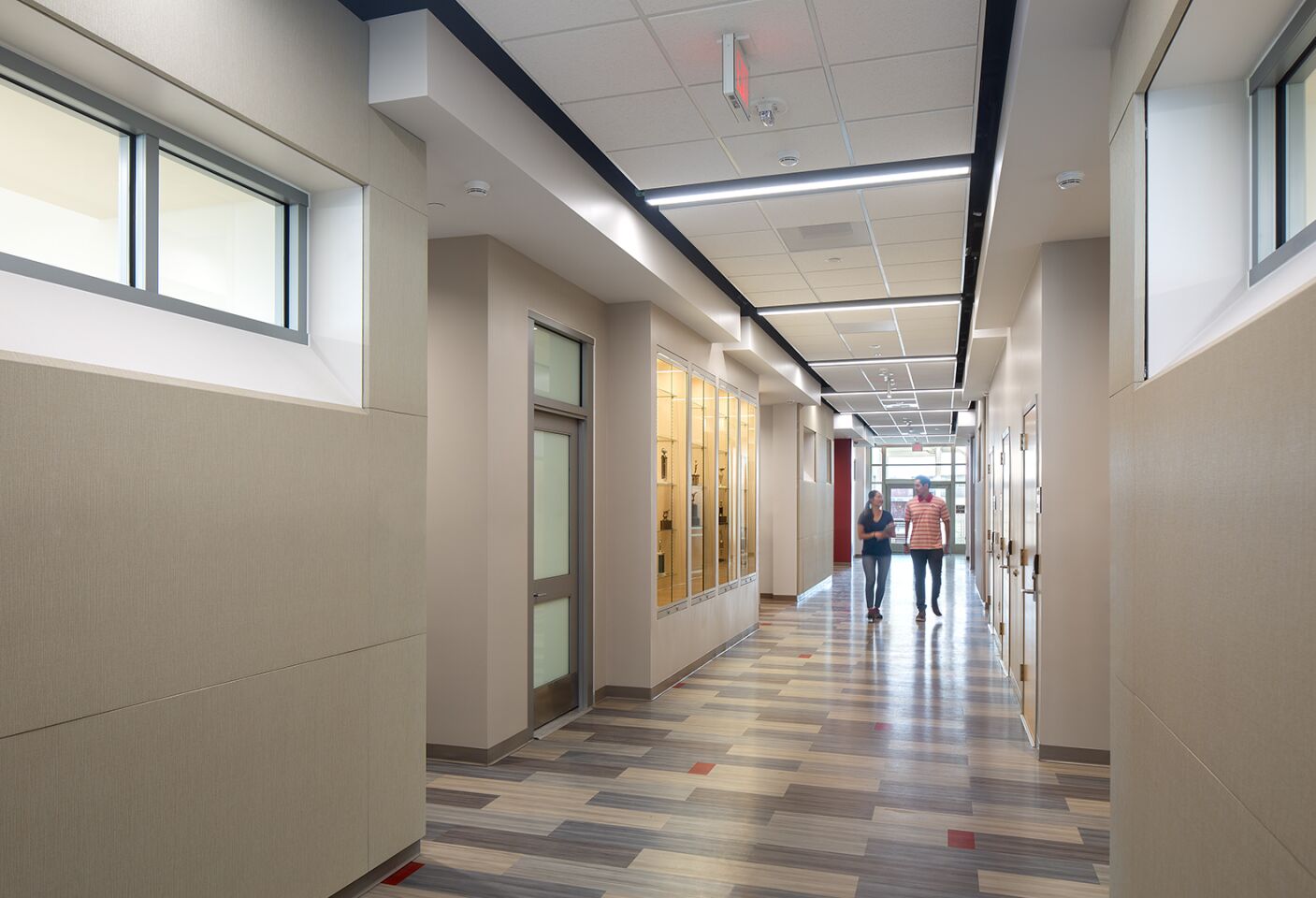 A peek inside Point Loma High School's new three-story, 38,000-square-foot building.