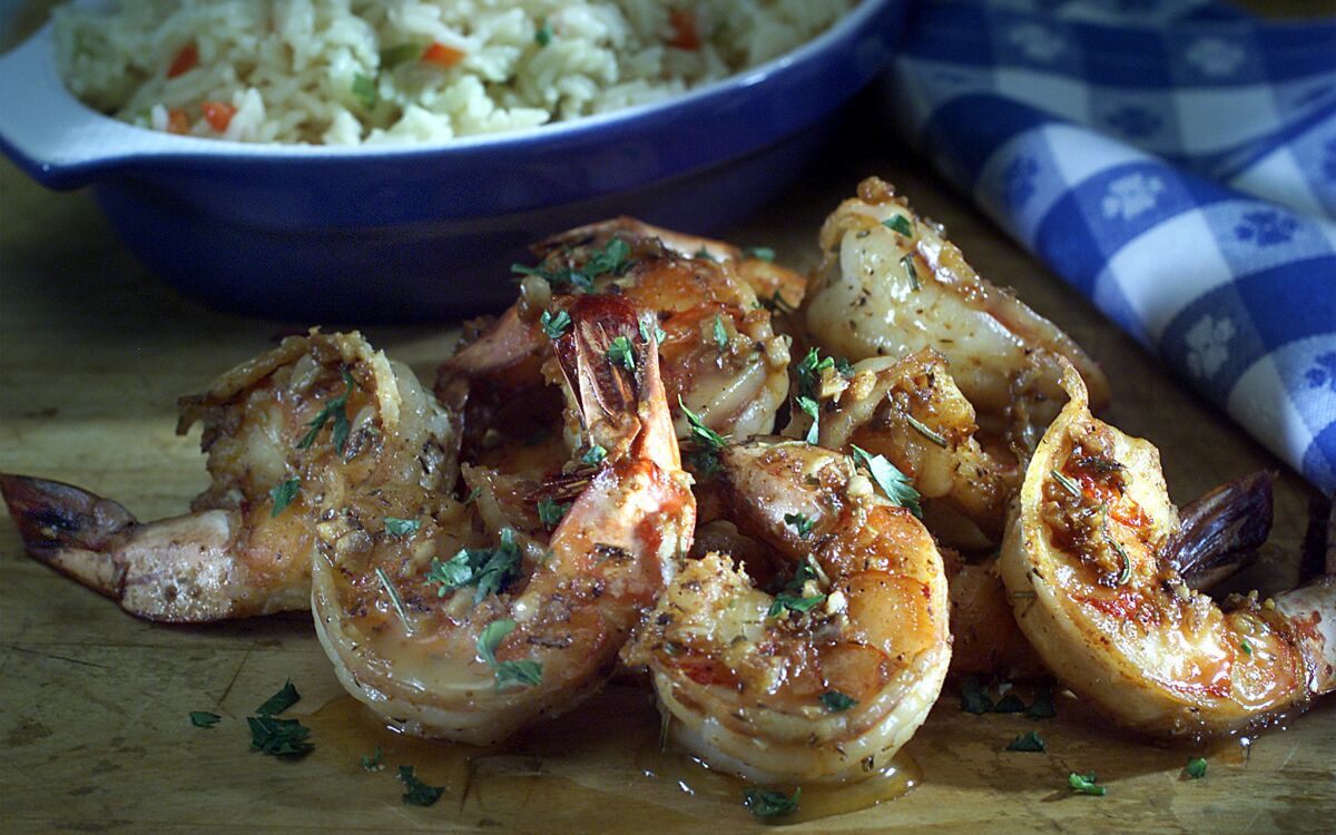 Louisiana barbecue shrimp
