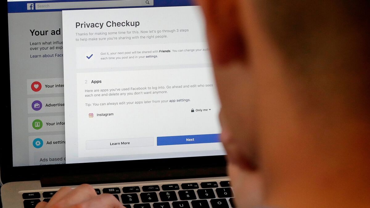As companies such as Facebook face pressure to change their data collection practices, California lawmakers are debating whether to expand on a new landmark privacy law.