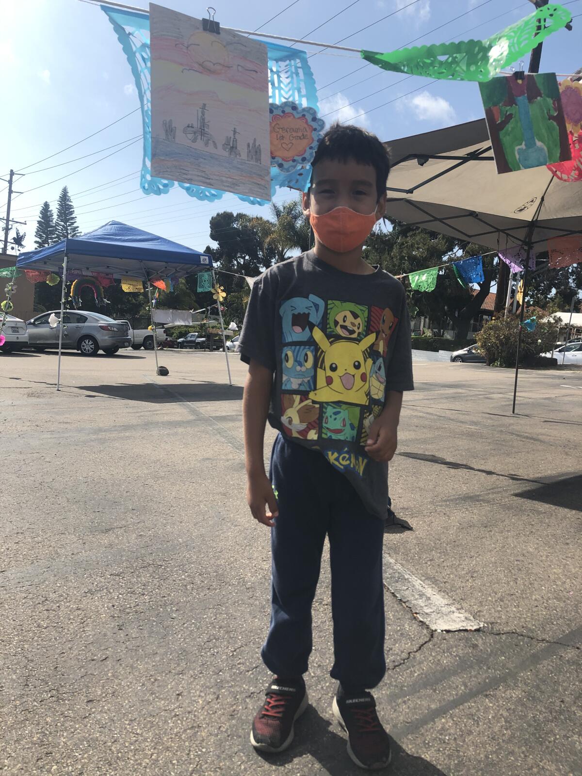 First-grader Geramia Diluzio