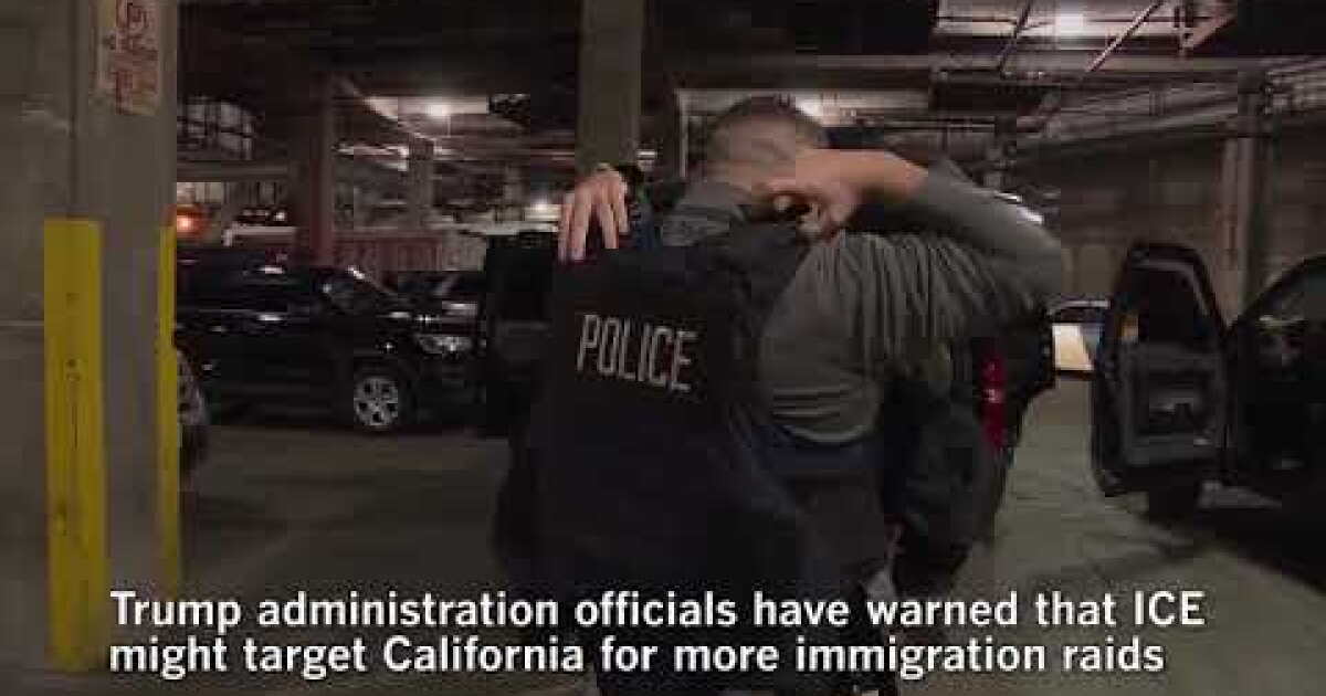 ICE launches new immigration sweep in L.A. area; at least 100 detained ...