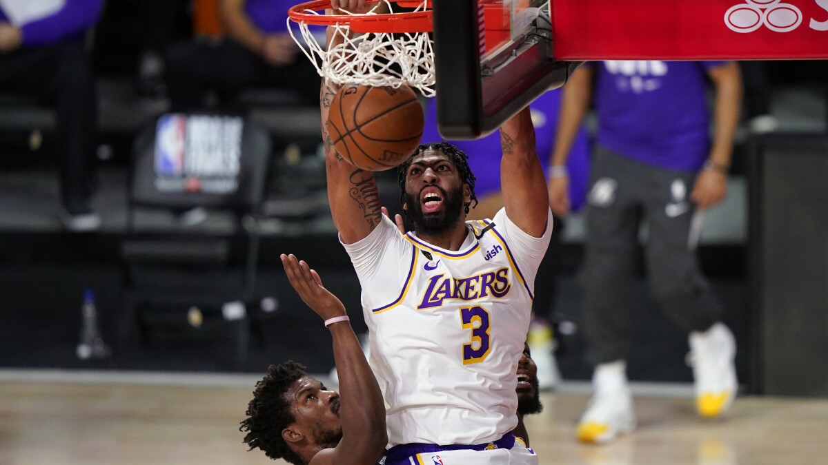 Lakers Are Nba Champions After Defeating The Miami Heat Los Angeles Times