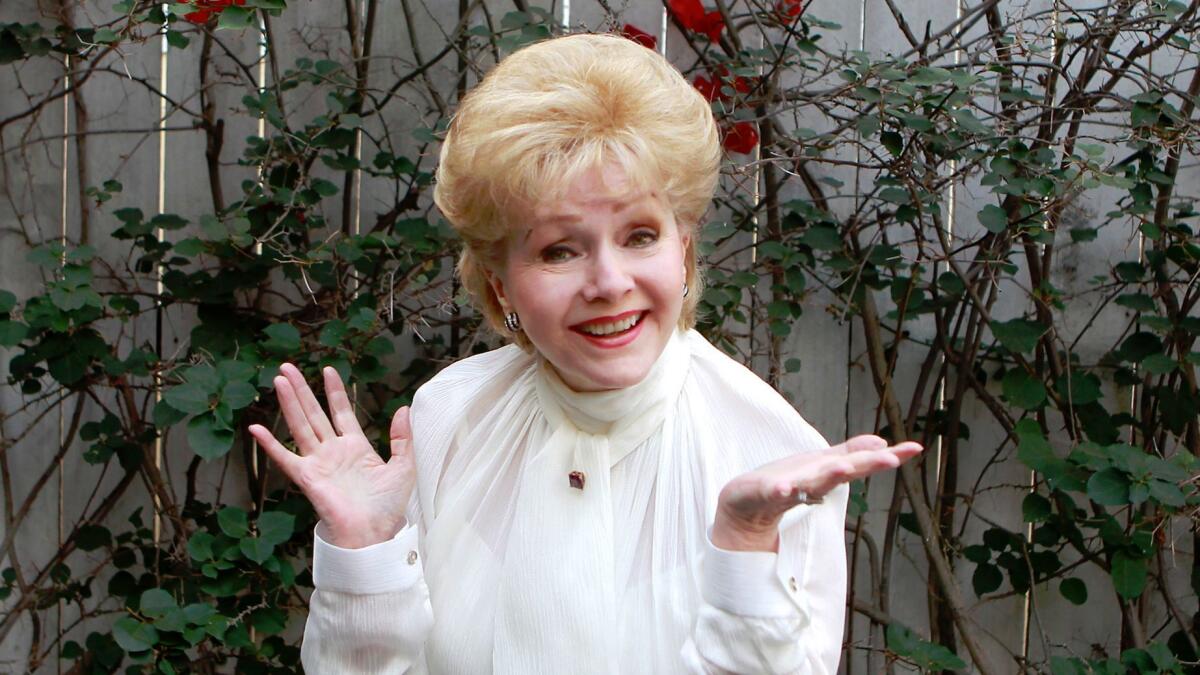 Debbie Reynolds photographed at her Los Angeles home on Jan. 15, 2012.