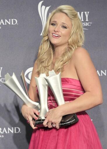 Big winner: Miranda Lambert